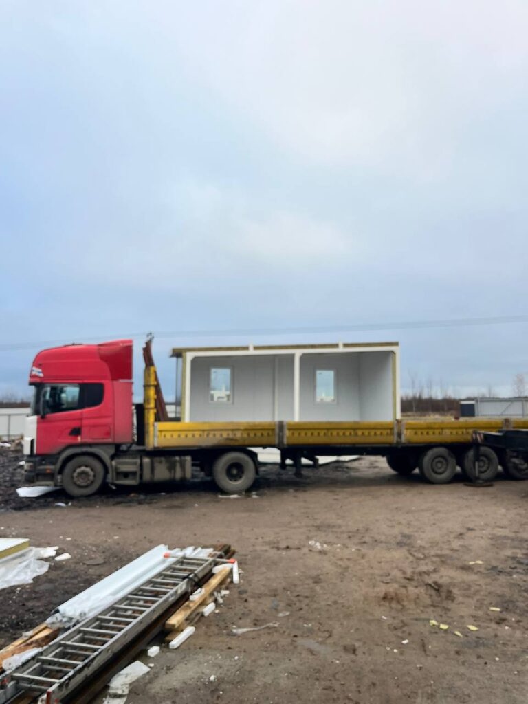 Модульное здания охраны 12х7,5х2,8м